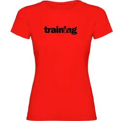 T-shirt à Manches Courtes Word Training Red 2XL
