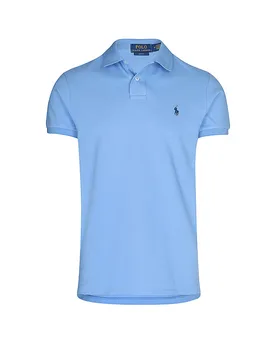 POLO Poloshirt Slim Fit hellblau L herren - Ralph Lauren - FashionsVida