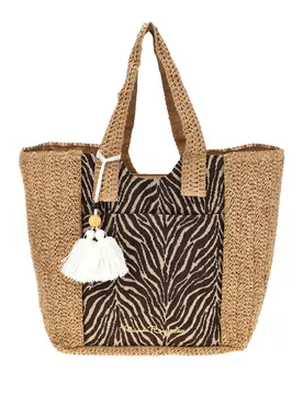 Borsa mare beige con fantasia 62140/ZAN2 - Renato Balestra - FashionsVida