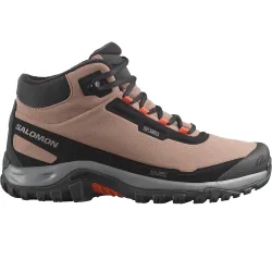 Shelter waterproof bota trekking hombre Marron (44)