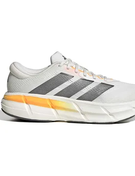 Questar 4 Running Shoes Cloud White / Iron Metallic / Lucid Tangerine UK 9 Men - Adidas - FashionsVida