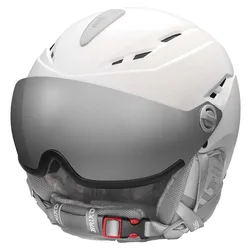 Casque Avec Visière Chione Matt White L unisex