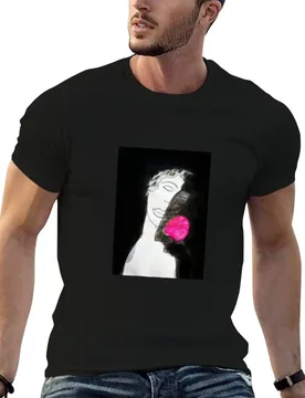 Woman,in,black,and,white T-Shirt men t shirt cotton 100% cotton tshirt 100% man t shirt summer T-shirt - Aliexpress - FashionsVida