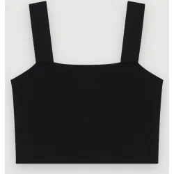 Maje - Crop de mujer top de punto