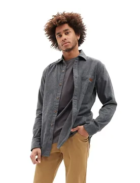 Chemise à Manches Longues Walnut Teal Green L - Hydroponic - FashionsVida