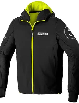 Giubbotto Moto In Tessuto CE HOODIE ARMOR EVO Nero Gia taglia un - Spidi - FashionsVida