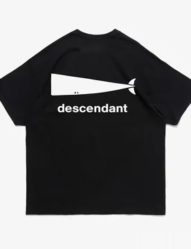 DESCENDANT DCDT LOGO Loose Whale Short Sleeved T-shirt 25SS for Men Summer Fashion Tees - Aliexpress - FashionsVida