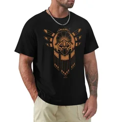Inca Bird Tattoo T-Shirt Plus Size Summer Casual T-Shirt