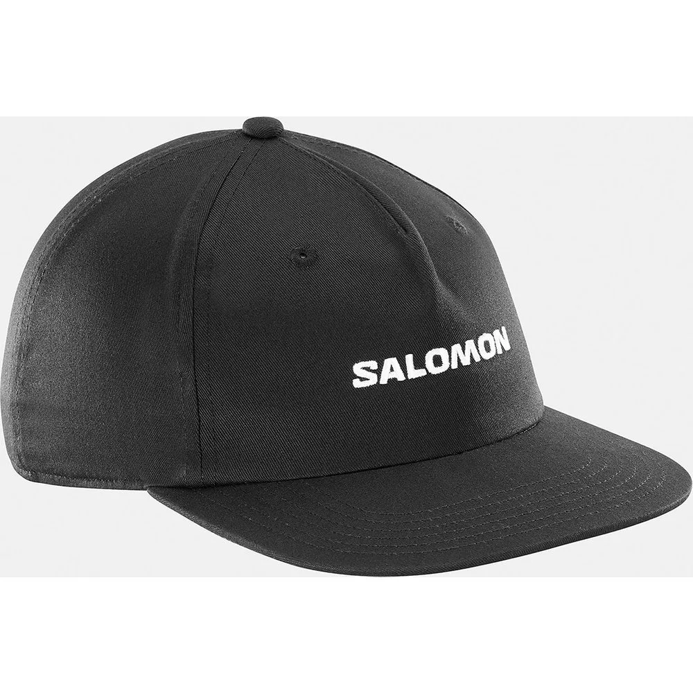 Gorra con visera plana unisex LOGO FLAT CAP - Salomon - FashionsVida