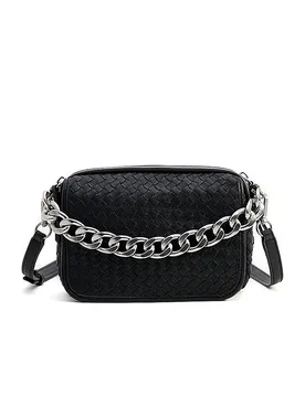 Bolso de piel - Bandolera EMILY negro ONE SIZE - LES VISIONNAIRES - FashionsVida
