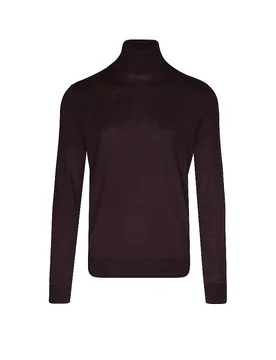 Rollkragenpullover dunkelrot XXL herren - Tiger of Sweden - FashionsVida