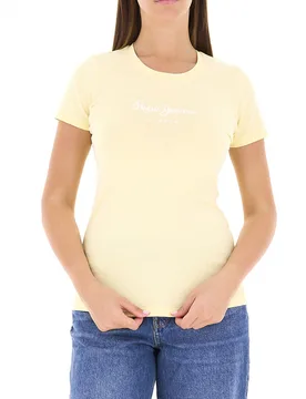T-shirt girocollo VANIGLIA L - Pepe jeans - FashionsVida