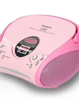 Radio Cd Scd-24 Pink One Size unisex - Lenco - FashionsVida
