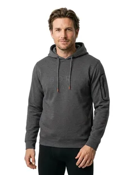 Sweat à Capuche Waikato Grey Melange M - Born Living Yoga - FashionsVida