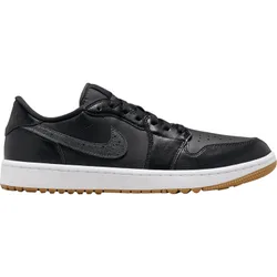 Golf Golfschuhe Air Jordan 1 Low G, schwarz/grau 45